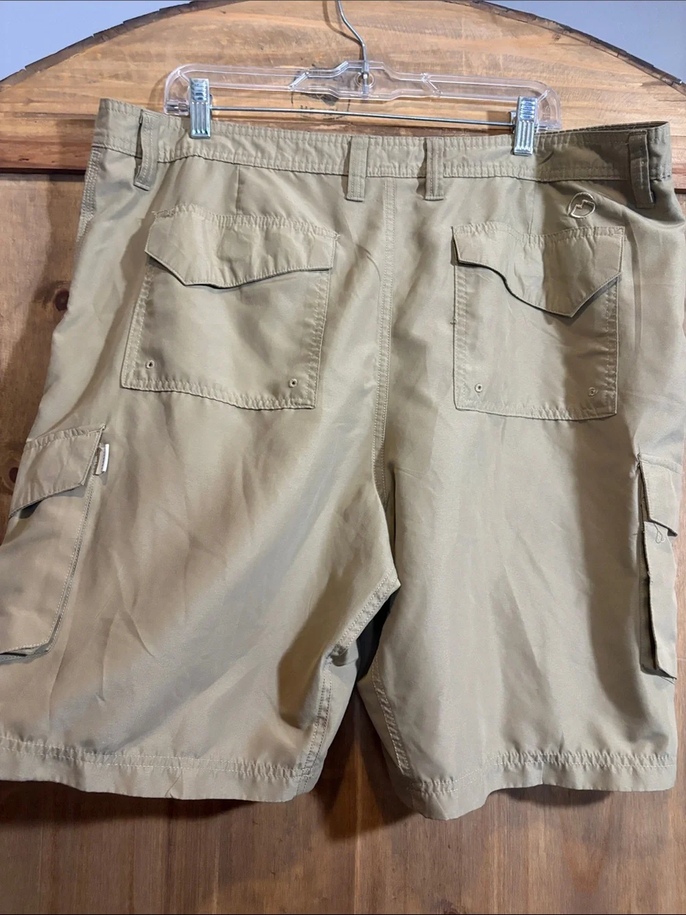 Magellan Outdoors Tan Cargo Shorts - Lightweight Utility